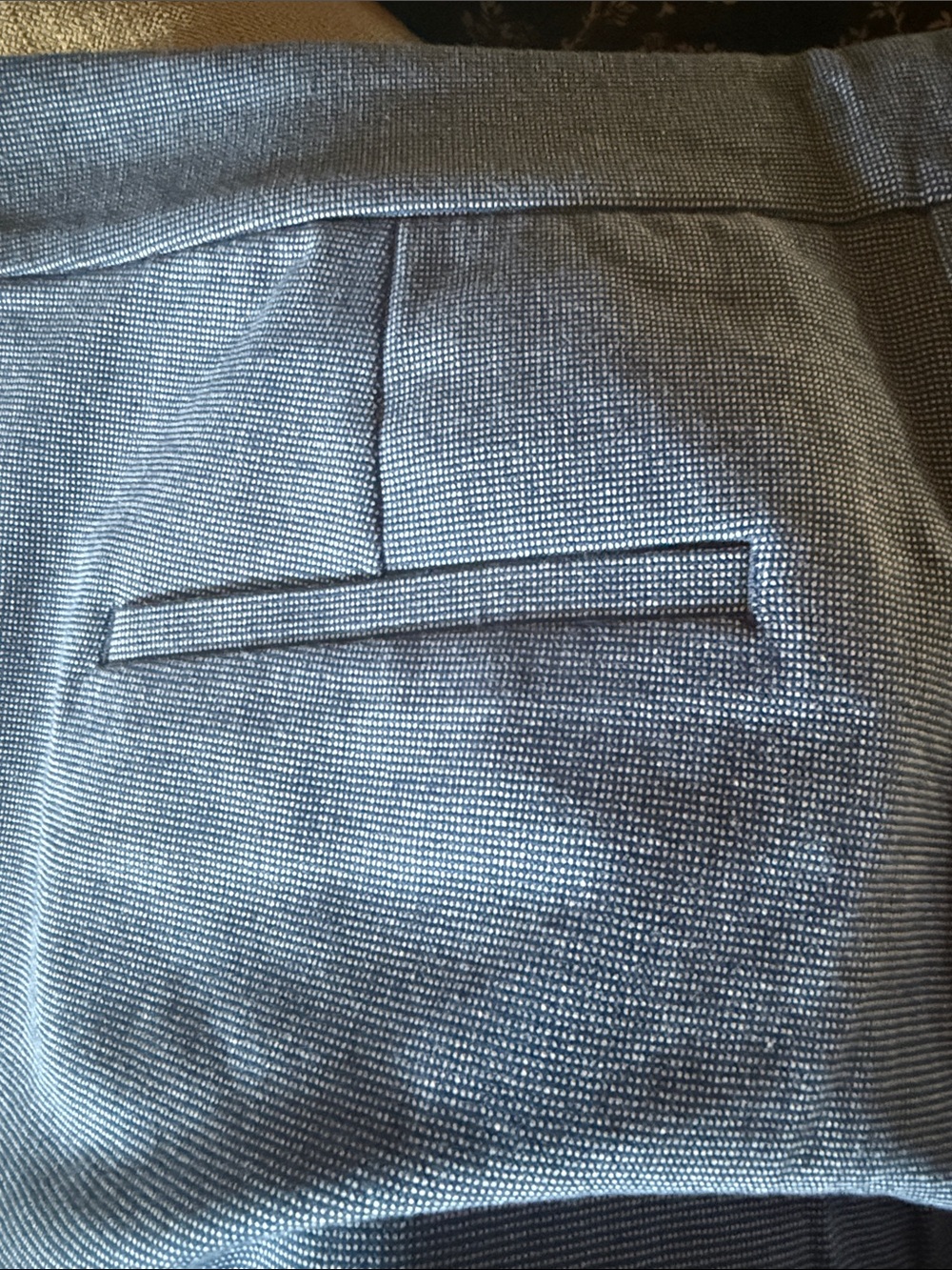 Loft Pant Womens Trousers Chambray Blue size 10 NWT - Picture 6 of 6